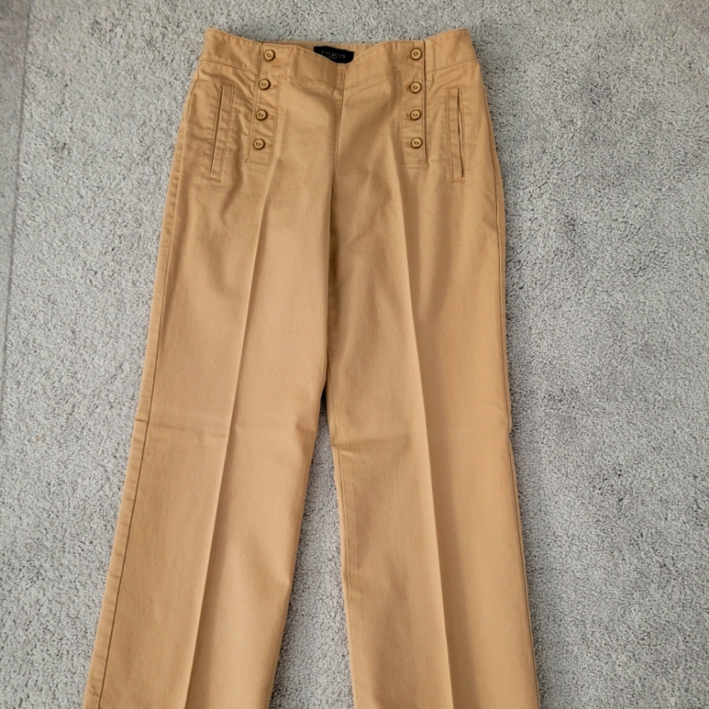 Talbots sz8 Petite Sailor style pants